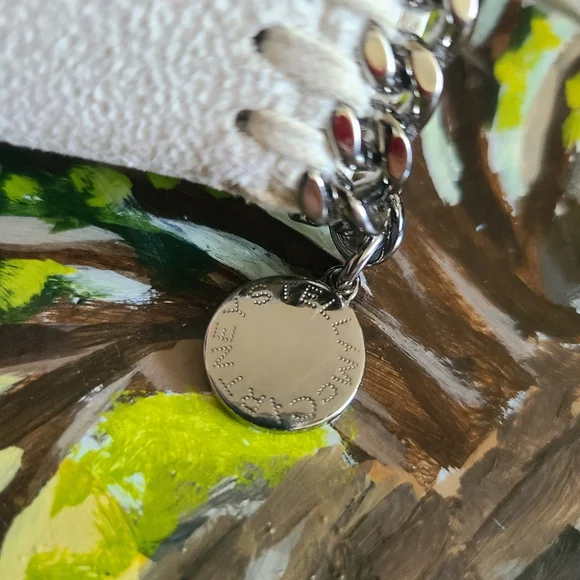 🤍🩶EUC Stella McCartney Trifold Falabella Mini Card Holder Wallet🩶🤍 - Picture 4 of 13